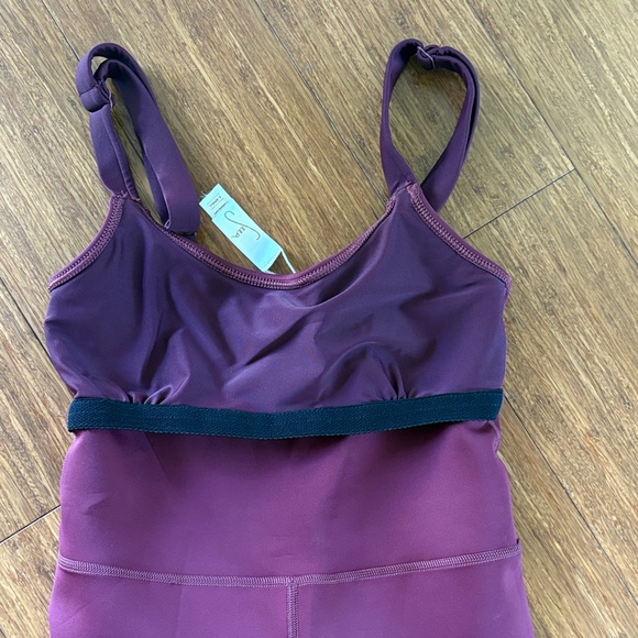 Seea Burgundy One Piece Swimsuit - Picture 4 of 4